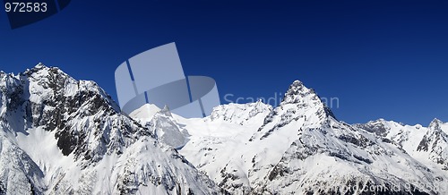 Image of Panorama Caucasus Mountains