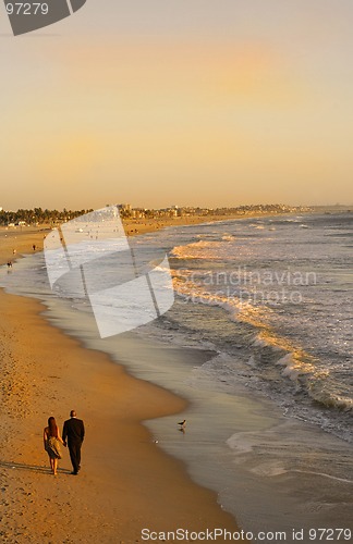 Image of Couple On Beach