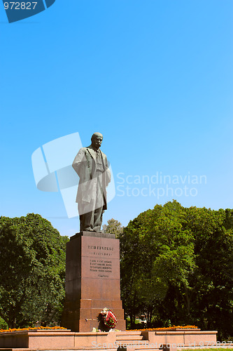 Image of Monument to poet Taras Shevchenko