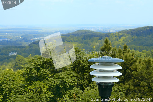 Image of Lantern over the city