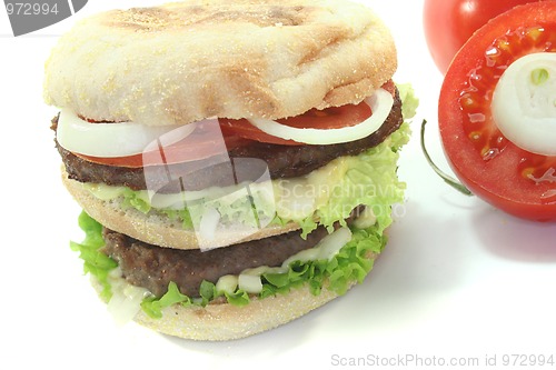 Image of Double hamburger
