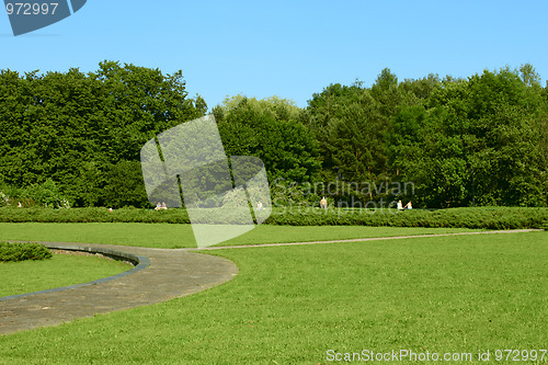 Image of Striysky park in Lviv, Ukraine