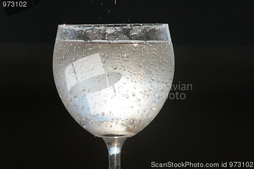 Image of Glass with drink.