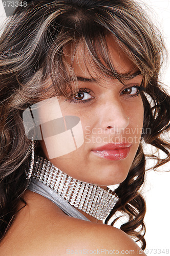 Image of Portrait of lovely girl.