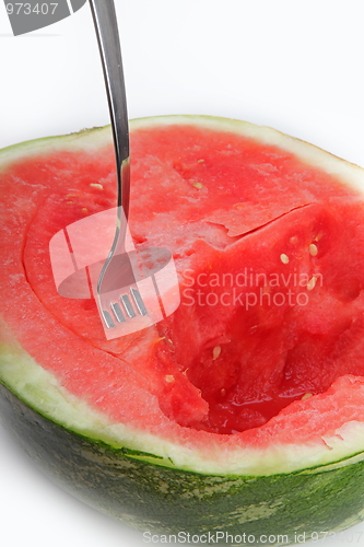 Image of The cutted watermelon