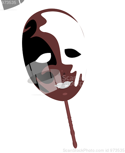 Image of Realistic illustration of carnivals mask