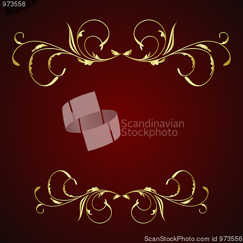 Image of Illustration floral background