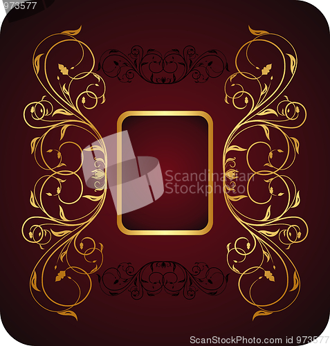 Image of Illustration floral background