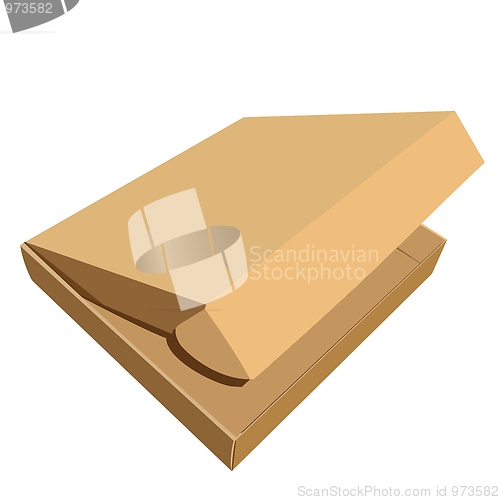 Image of Realistic illustration of box