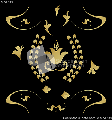 Image of Gold pattern