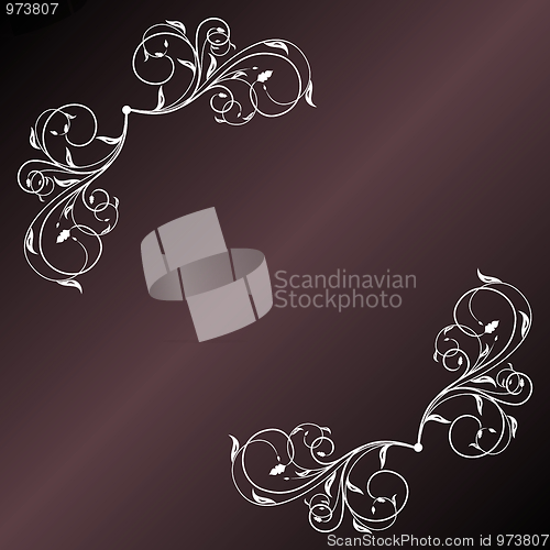 Image of Illustration floral background