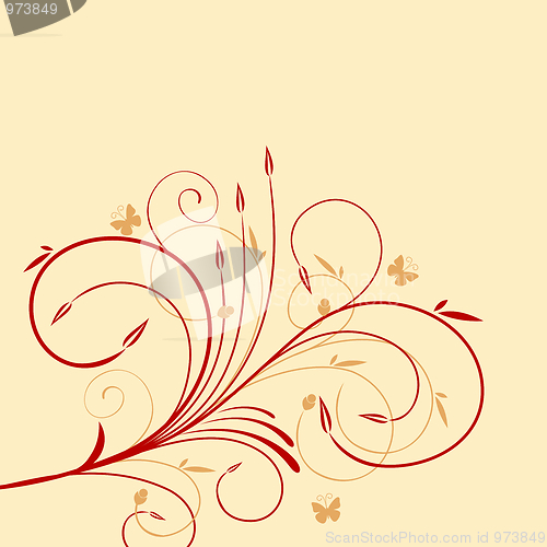 Image of Beautiful background with flower for design