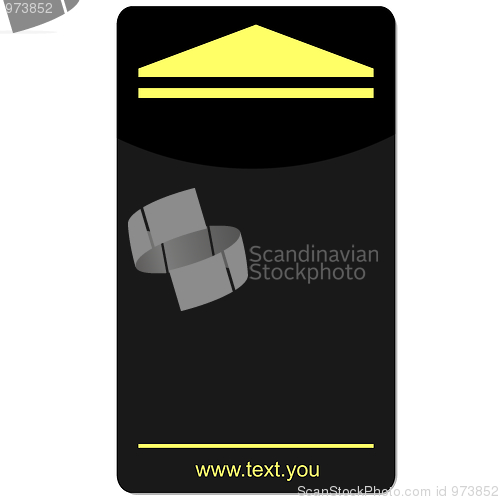 Image of Template for business card