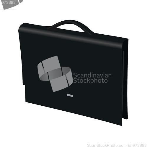 Image of Black business bag