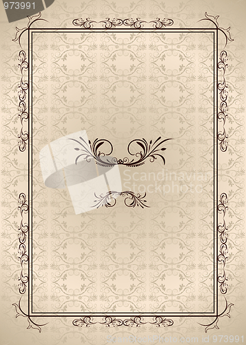 Image of Illustration vintage background