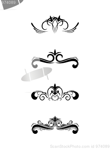 Image of Swirl elements and monograms