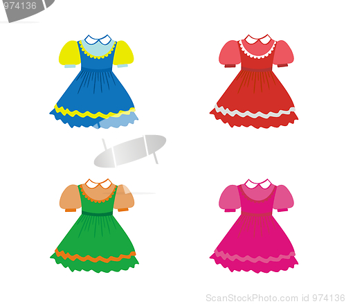 Image of Set of children dresses