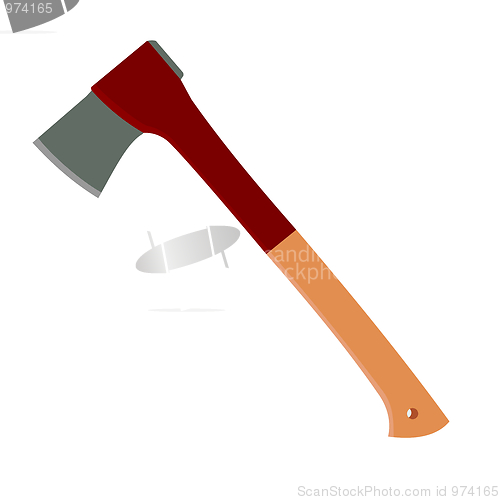 Image of Realistic illustration axe