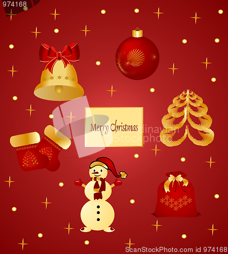 Image of christmas items