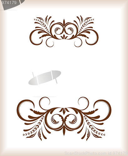 Image of Illustration of beautiful vintage