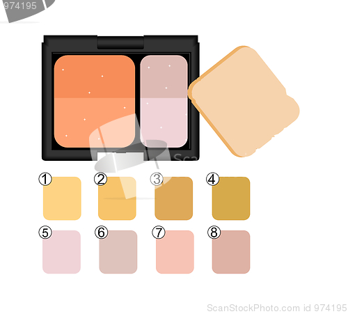 Image of make-up collection