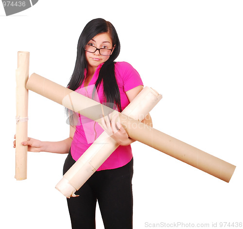 Image of student architector