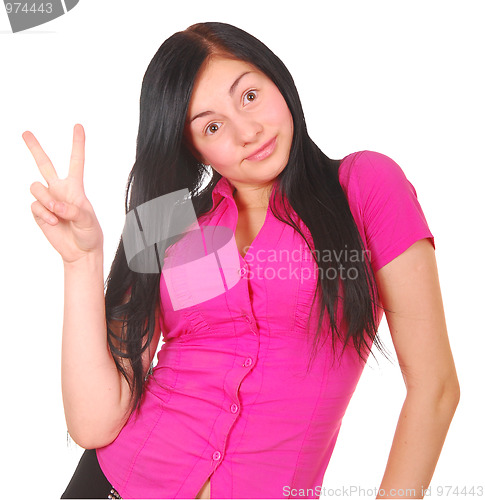 Image of victory sign