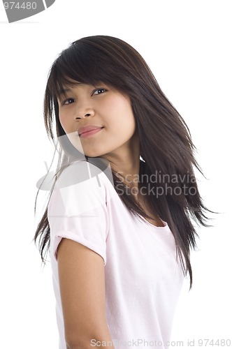 Image of beautiful young asian woman