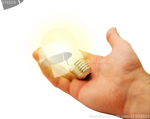 Image of Alight Bulb in hand