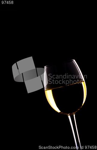 Image of white wine glass