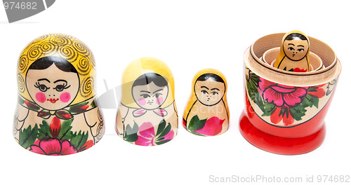 Image of Sets of nesting dolls