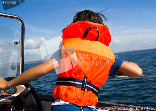 Image of Child with life vest