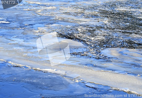 Image of Cracked ice float