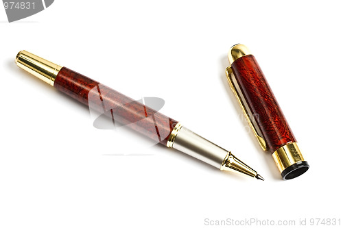 Image of Ball Point Pen Isolated On White