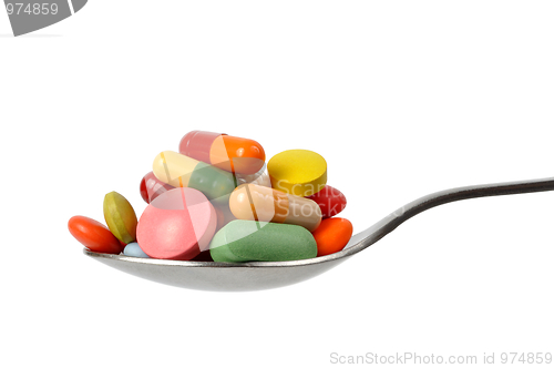 Image of Pills on a Teaspoon
