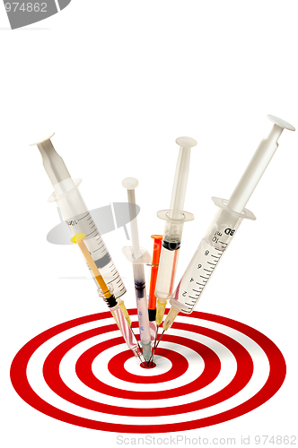 Image of Syringes and Target