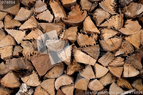 Image of Chopped wood for the fireplace