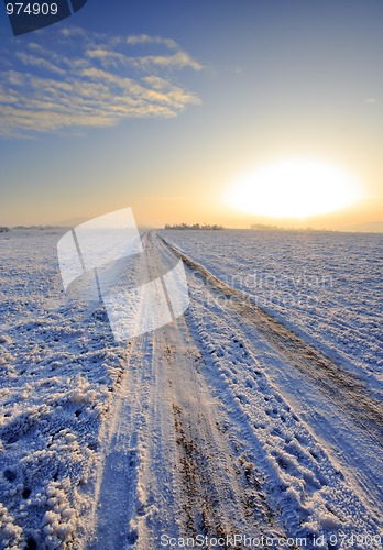 Image of Winter road