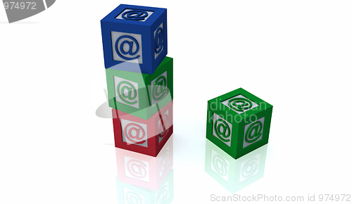 Image of Cubes (computer generated)
