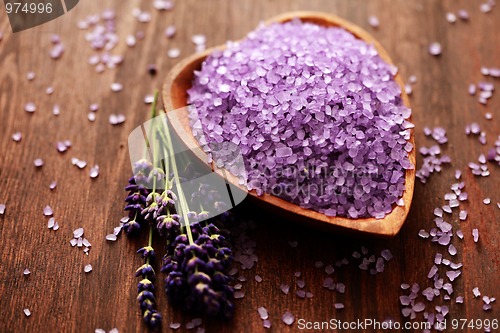 Image of lavender bath salt