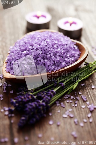 Image of lavender bath salt