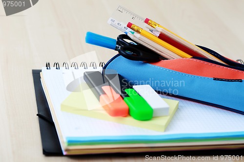 Image of school supplies