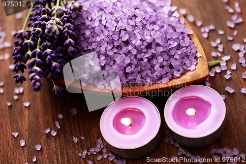 Image of lavender bath salt