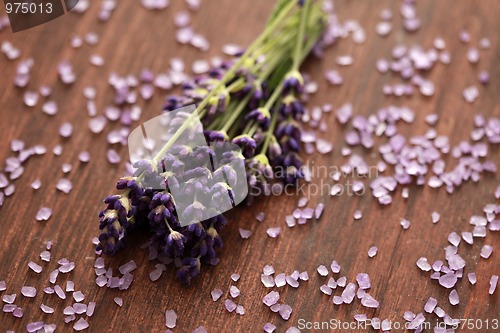 Image of lavender bath salt