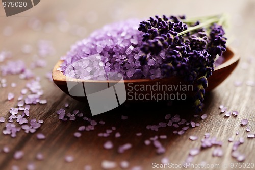 Image of lavender bath salt