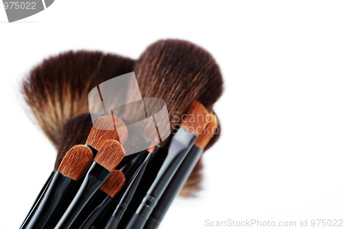 Image of make-up brushes