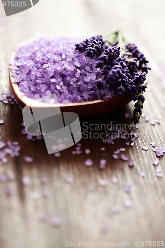 Image of lavender bath salt