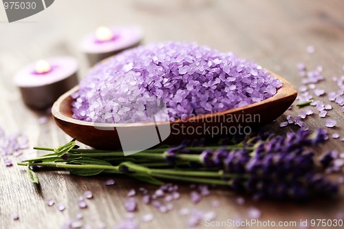 Image of lavender bath salt