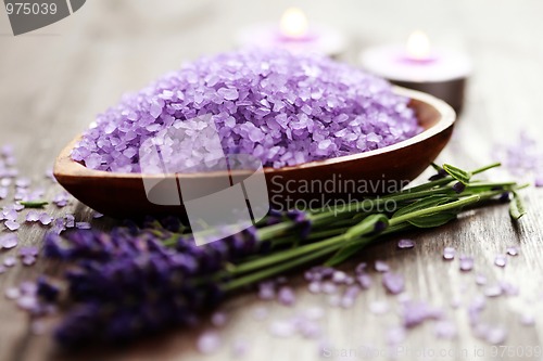 Image of lavender bath salt