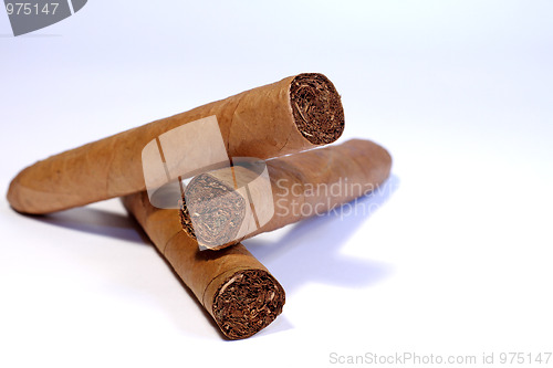 Image of Three cigars